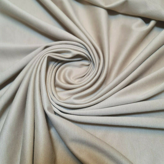 Jersey Stretch Fabric Ponte Roma 4 Way Stretch Dressmaking Material