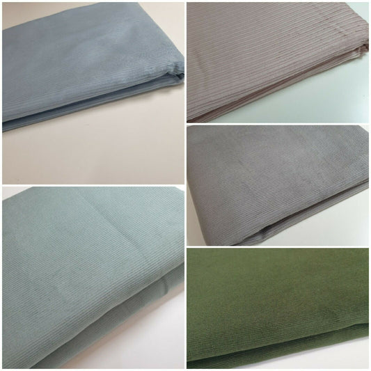 Italienischer Cordstoff aus 100 % Baumwolle, gewebt, Samt, Cordstoff, Polsterstoff, Schneiderstoff, 147,3 cm