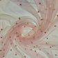 Tulle Beaded Pearl Lace Net Fabric Bridal Veil Wedding Backdrop Décor 58" Meter