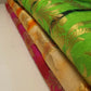 Indian Faux Silk Brocade Banarasi Dress Craft Dress Cushion Fabric 44" By Meter