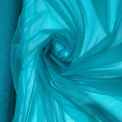 Premium Soft Plain Sheer Tulle Net Fabric – 45” Wide – Tutu, Fairy, Veil & Bridal Craft Material (By the Meter)