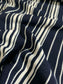 50" Wide Ponte Roma Navy Blue and White Stripes Pattern Dress Craft Fabric