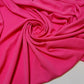 plain pink scuba crepe fabric buy online in uk