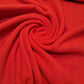 red polar fleece fabric uk