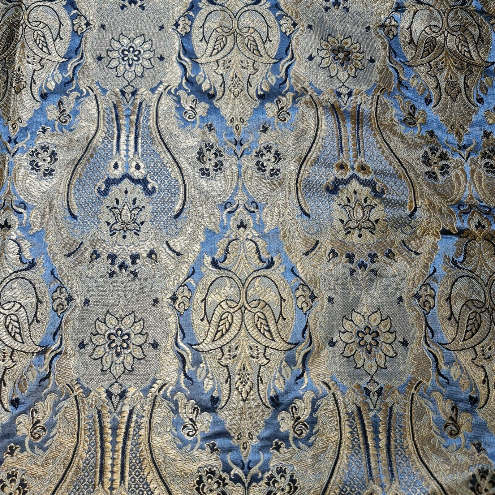 silver jacquard fabric uk